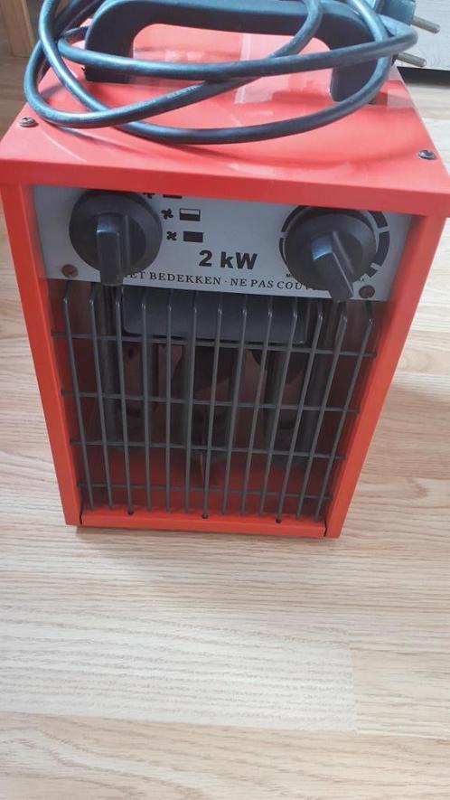 Werkplaatskachel ventilatorkachel elektrische verwarming, Bricolage & Construction, Chauffage & Radiateurs, Utilisé, Enlèvement ou Envoi