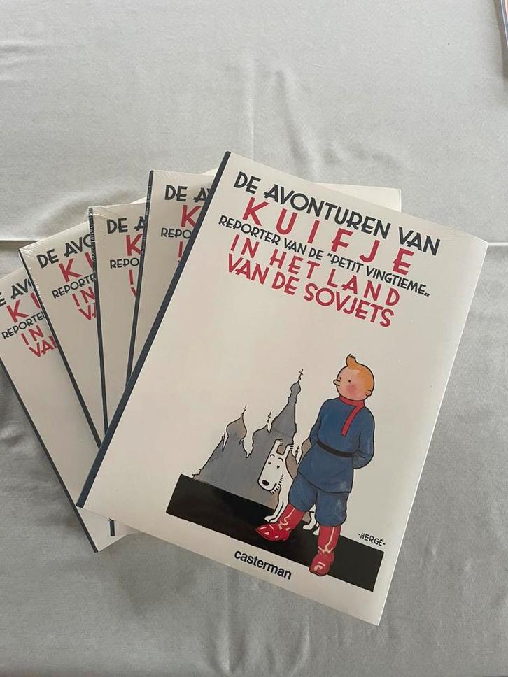 15 Kuifje stripverhalen in zwart/wit uitgave, Boeken, Prentenboeken en Plaatjesalbums, Zo goed als nieuw, Ophalen