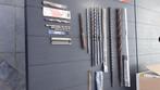 Boren, beton, metaal, hout, frezen, ruimers, Doe-het-zelf en Bouw, Ophalen of Verzenden, Gebruikt