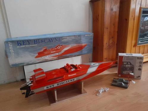 Tekoop. Pracht vintage Graupner Key Biscayne RTR, Hobby en Vrije tijd, Modelbouw | Boten en Schepen, Zo goed als nieuw, Groter dan 1:32