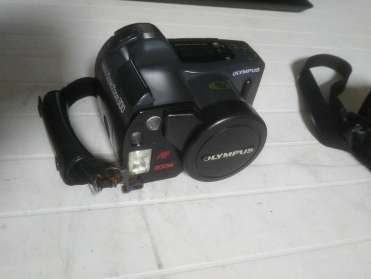 olympus infinty super zoom 300 fototoestel, Audio, Tv en Foto, Fotocamera's Analoog, Gebruikt, Olympus, Ophalen of Verzenden