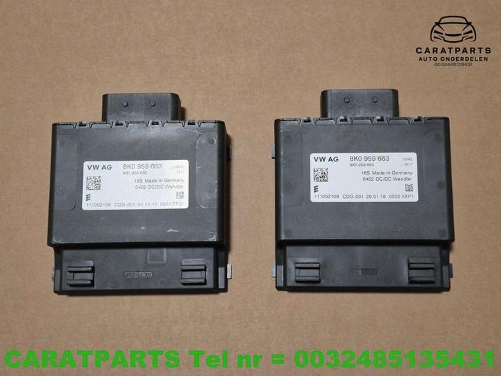 8K0959663 Audi A6 spanningsregelaar A5 A4 A7 Q5 Q3, Auto-onderdelen, Elektronica en Kabels, Audi, Gebruikt