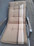 HARTMAN Kinderstoelkussen in beige gestreept in zeer goede s, Tuin en Terras, Ophalen, Zo goed als nieuw