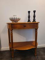 Meuble console en bois/1 tiroir, Maison & Meubles, Enlèvement, Comme neuf
