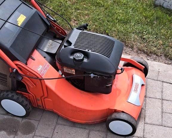 Sabo professionele grasmaaier, Jardin & Terrasse, Tondeuses à gazon, Bac de ramassage, Enlèvement