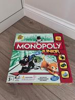 Monopoly Junior, Hobby en Vrije tijd, Gezelschapsspellen | Bordspellen, Drie of vier spelers, Ophalen, Zo goed als nieuw, HASBRO