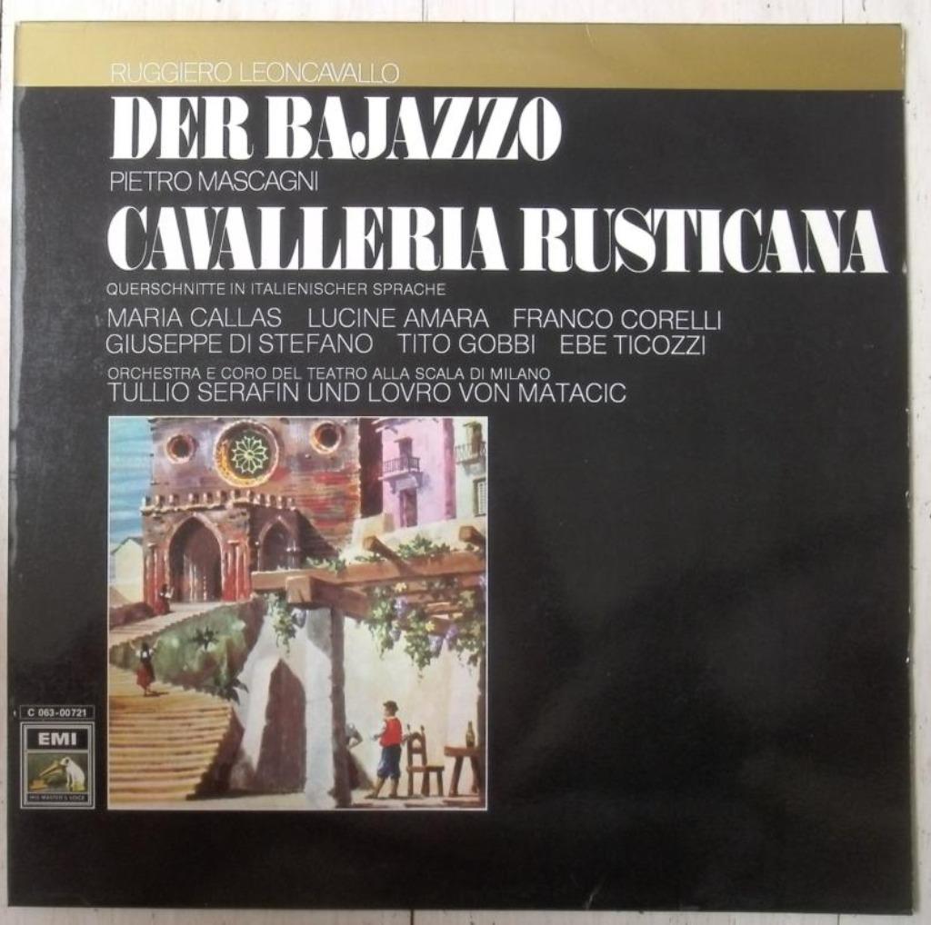 Leoncavallo - Der Bajazzo / Mascagni - Cavalleria Rusticana, Cd's en Dvd's, Vinyl | Klassiek, Ophalen of Verzenden