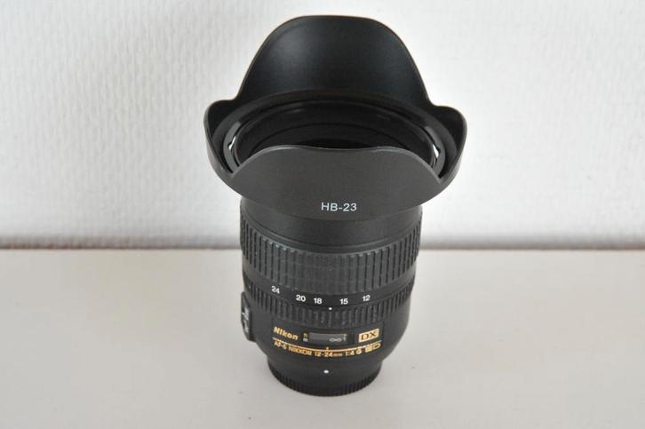 Nikon AF-S 12-24 mm F/4G ED DX, TV, Hi-fi & Vidéo, Photo | Lentilles & Objectifs, Comme neuf, Objectif grand angle, Zoom, Envoi
