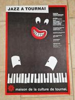 Festival de Jazz à Tournai - Maison de la Culture, Verzamelen, Posters, Deurposter of groter, Ophalen of Verzenden, Muziek, Rechthoekig Staand