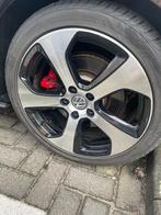 Metallic velgen 18" Volkswagen ( VW ) Golf GTI 2.0 + banden, Auto-onderdelen, Banden en Velgen, Ophalen, 18 inch, Velg(en), All Season