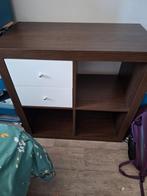 Kallax kast met 2 schuifjes, Ophalen, Gebruikt, 25 tot 50 cm