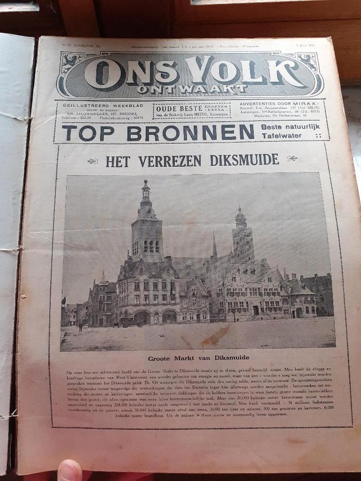 Oude tijdschriften uit 1925, Verzamelen, Tijdschriften, Kranten en Knipsels, Tijdschrift, 1920 tot 1940, Ophalen of Verzenden