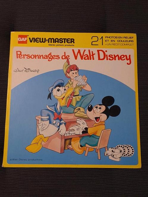 Personnages Walt Disney Viewmaster, Verzamelen, Disney, Nieuw, Overige typen, Mickey Mouse, Ophalen of Verzenden