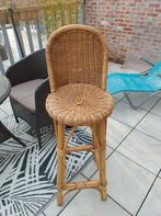 Rotan barkruk, Ophalen, Gebruikt