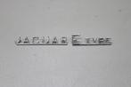 Monogramme en chrome pour Jaguar Type E, Ophalen, Gebruikt, Jaguar, Achterklep