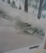 Albert Saverys 'Vaart van Damme' signé et numéroté, Antiquités & Art, Art | Lithographies & Sérigraphies, Enlèvement