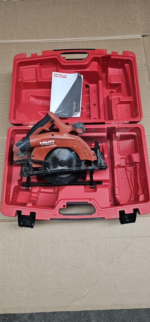 Scie circulaire Hilti SC 70W-A22, Bricolage & Construction, Outillage | Autres Machines, Comme neuf, Enlèvement