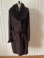 Milestone - Mantel 100% wol - bruin -  maat 42 - nieuw, Kleding | Dames, Jassen | Winter, Bruin, Maat 42/44 (L), Nieuw, Ophalen of Verzenden