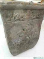 heel mooie grijze stenen pot hoogte 14 cm, Tuin en Terras, Ophalen