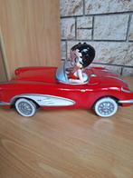 Betty Boop koektrommel Chevrolet Corvette 1958 1e druk., Verzamelen, Ophalen of Verzenden, Nieuw, Mens