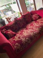 Zetel vintage look, Ophalen, Gebruikt, 125 tot 150 cm, Rechte bank