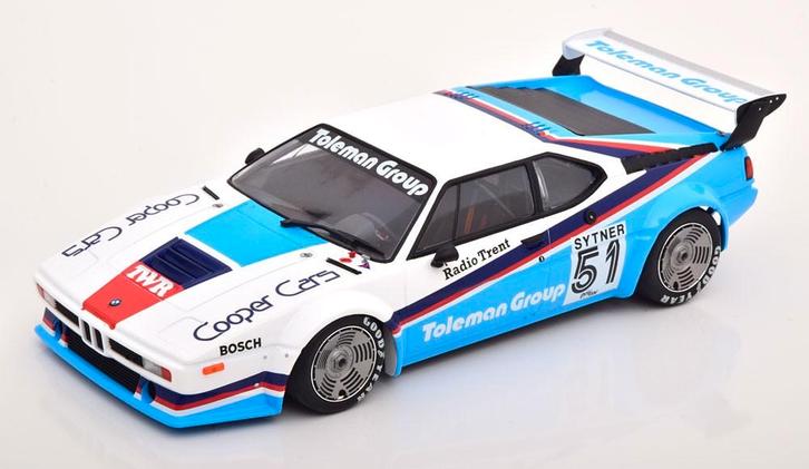 BMW M1 E26 #51 Team Toleman Group Minichamps NEW 1/18, Hobby & Loisirs créatifs, Voitures miniatures | 1:18, Neuf, Voiture, MiniChamps