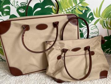 2 matching vintage tassen NIEUW beschikbaar voor biedingen