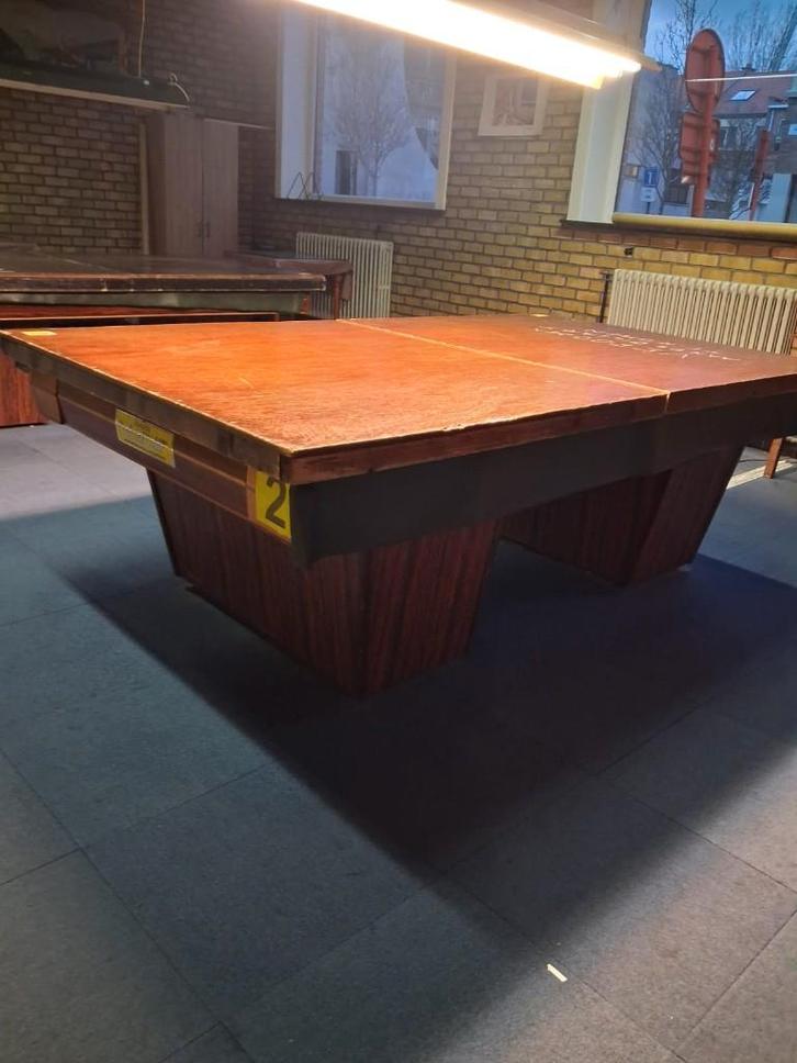 biljarttafels, Sport en Fitness, Biljarten en Poolen, Gebruikt, Biljarttafel, Ophalen
