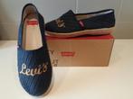 Levi's instappers / espadrilles / schoenen maat 37, Vêtements | Femmes, Chaussures, Comme neuf, Levi's, Bleu, Enlèvement ou Envoi