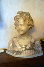Buste jeune fille en marbre, Antiquités & Art, Enlèvement