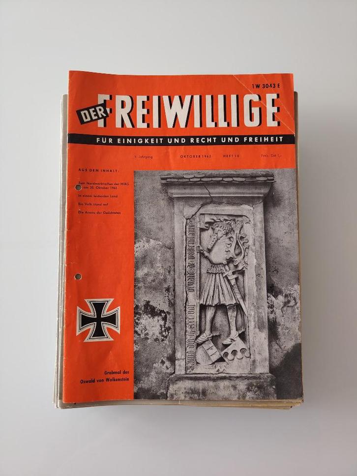 BERKENKRUIS en DER FREIWILLIGE, Verzamelen, Militaria | Tweede Wereldoorlog, Landmacht, Boek of Tijdschrift, Ophalen of Verzenden