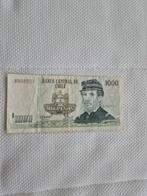 1000 pesos Chile, Ophalen of Verzenden, Zuid-Amerika, Los biljet