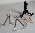 Porte-assiette (métal, plastique, à ressors) 4 pièces;13,00€, Enlèvement