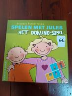SPELEN MET JULES DOMINO-SPEL, Hobby en Vrije tijd, Gezelschapsspellen | Overige, Een of twee spelers, Ophalen, Zo goed als nieuw