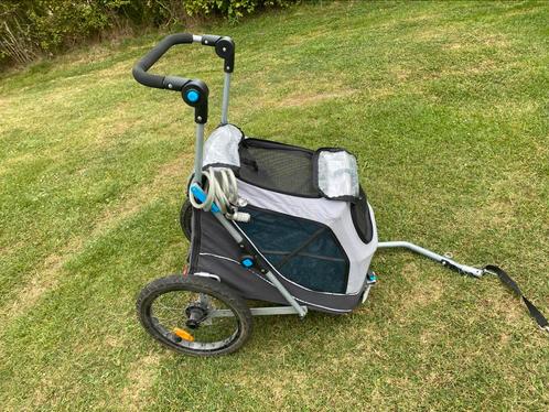 Trixie fiets/wandel wagen medium, Fietsen en Brommers, Fietsaccessoires | Aanhangwagens en Karren, Gebruikt, Hondenkar, 20 tot 40 kg