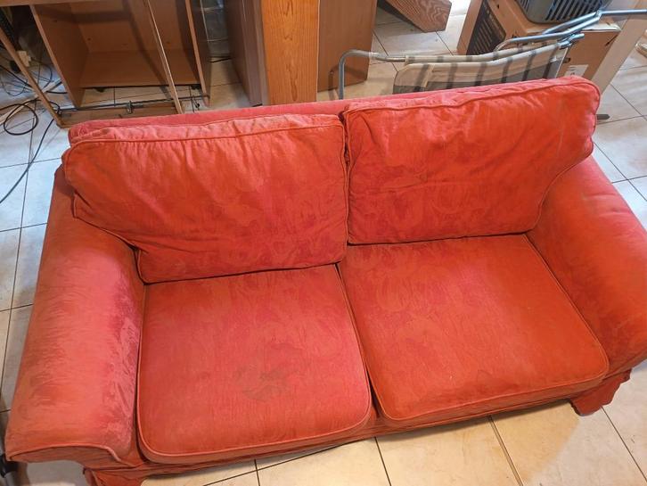 IKEA Ektorp 2-zitsbank., Huis en Inrichting, Zetels | Zetels, Gebruikt, Rechte bank, Tweepersoons, 150 tot 200 cm, 75 tot 100 cm