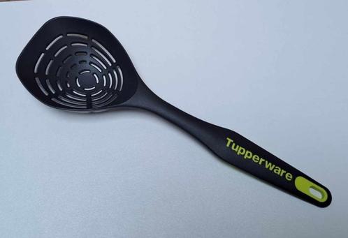 Tupperware Keukenhulpje « Schuimspaan XL » Zwart & Geel, Huis en Inrichting, Keuken | Tupperware, Nieuw, Overige typen, Geel, Ophalen of Verzenden