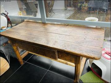 Eiken boeren tafel 