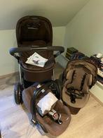 Volledige buggy set, Ophalen, Verstelbare duwstang, Zo goed als nieuw, Combiwagen
