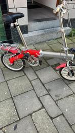 Plooifiets met lader, Ophalen