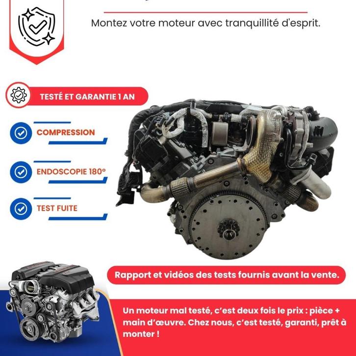 Complete motor audi a6 a7 c7/audi q7 4m 3.0 v6, Auto-onderdelen, Motor en Toebehoren, Audi, Nieuw, Ophalen of Verzenden