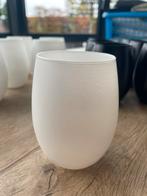 Glazen mat wit en zwart, Huis en Inrichting, Ophalen, Wit, Minder dan 50 cm, Glas