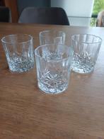 4 whiskyglazen, Ophalen of Verzenden
