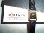 Prachtige RODANIA horloge met diamant dames, Handtassen en Accessoires, Horloges | Dames, Ophalen of Verzenden, Zo goed als nieuw