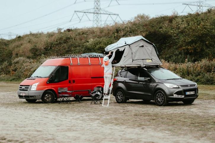 Ford transit van aménagé, Auto's, Ford, Particulier, Transit, ABS, Airbags, Centrale vergrendeling, Elektrische ramen, Emergency brake assist