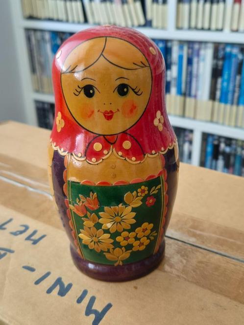 Handbeschilderde Matroeskja's - Set van 8 popjes, Huis en Inrichting, Woonaccessoires | Overige, Zo goed als nieuw, Ophalen of Verzenden
