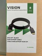 Cable Diplay Port 2M, Computers en Software, Pc- en Netwerkkabels, Ophalen, Nieuw