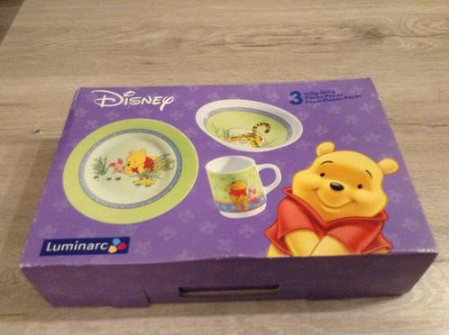 Disney Winnie the Pooh kinderservies (Nieuw) (3 delig), Verzamelen, Disney, Nieuw, Servies, Winnie de Poeh of vrienden, Ophalen of Verzenden