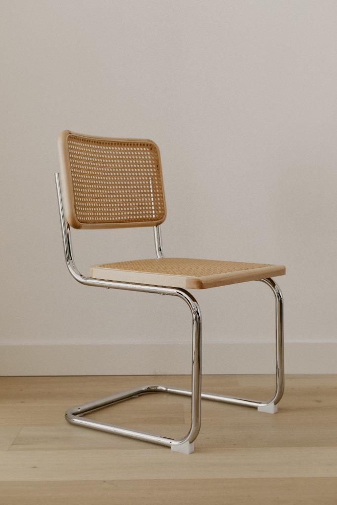 Set S'Chair natural (nieuw) cesca geinspireerd, Huis en Inrichting, Stoelen, Nieuw, Vijf, Zes of meer stoelen, Bruin, Ophalen