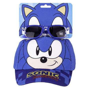 Set Sonic Baseball Cap met Zonnebril - Sega Pet beschikbaar voor biedingen